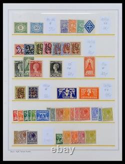 Lot 38796 Collection de timbres principalement MNH Pays-Bas 1894-1980 dans un album Marini