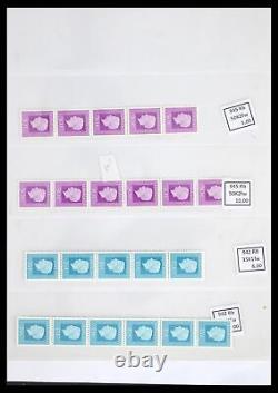 Lot 39603 Collection de timbres MNH Pays-Bas timbres en bobine 1945-2010 dans 2 albums de stockage