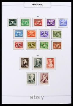 Lot 39771 Collection de timbres MNH Pays-Bas 1940-1987 dans un excellent album