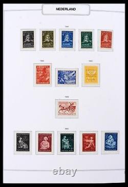 Lot 39771 Collection de timbres MNH Pays-Bas 1940-1987 dans un excellent album