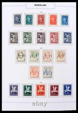 Lot 39771 Collection de timbres MNH Pays-Bas 1940-1987 dans un excellent album