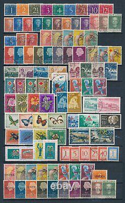 Nouvelle-Guinée néerlandaise 1950-1962 Collection complète incluant la taxe postale et l'UNTEA