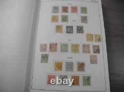 PAYS-BAS, Collection avancée de timbres montés/sertis dans un album Importa