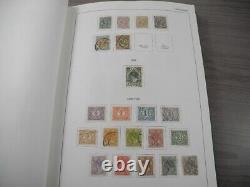 PAYS-BAS, Collection avancée de timbres montés/sertis dans un album Importa