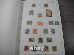 PAYS-BAS, Collection avancée de timbres montés/sertis dans un album Importa