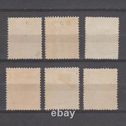 Pays-Bas 1869 NVPH 13-18 Armoiries MH