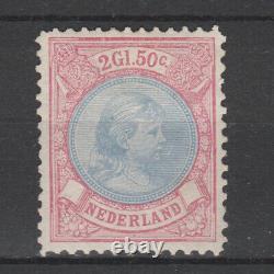 Pays-Bas 1893 NVPH 47 Wilhelmina 2,5 Gulden MH