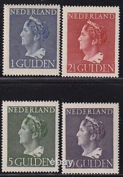 Pays-Bas 1946 NVPH 346-349 MNH VF / VALEUR DU CATALOGUE $500