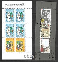 Pays-Bas - Collection de timbres - (117) Séries + (8) Feuillets Souvenir - 1944-85 - Neuf