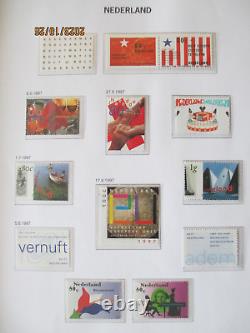 Pays-Bas très belle collection dans un album DAVO sans charnière 1995 2001 MNH