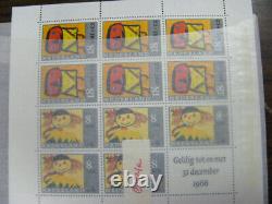 Sélection de timbres des Pays-Bas NH Mint S/S