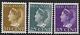 Timbres Des Indes Néerlandaises De 1941 Nvph 278-280 Mlh Vf Valeur Catalogue 300 $
