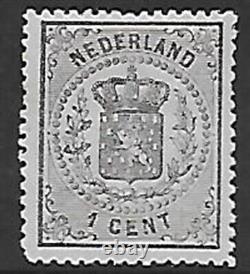 Timbres des Pays-Bas 1869 NVPH 14 MLH VF VALEUR CATALOGUE $400