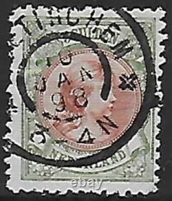 Timbres des Pays-Bas 1893 NVPH 48 CANC VF / VALEUR CATALOGUE $650