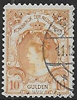 Timbres des Pays-Bas 1899 NVPH 80 CANC VF / VALEUR CATALOGUE 950 $