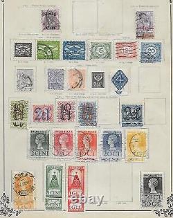 Timbres des Pays-Bas 1919 Collection de 38 timbres de GRANDE VALEUR
