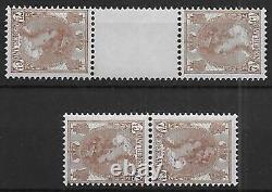 Timbres des Pays-Bas 1924 NVPH 61b+61c MNH VF / VALEUR CATALOGUE $1100