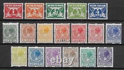 Timbres des Pays-Bas 1925 NVPH Roltanding R1-R18 PhotoAttest Muis MLH VF
