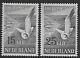 Timbres Des Pays-bas 1951 Nvph Airmail Lp12-lp13 Mnh Vf / Oiseaux