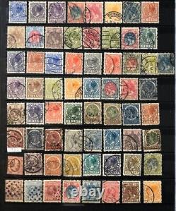 Timbres des Pays-Bas anciens usagés RARES